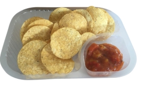 Picture of 69001 Clear Nacho tray 2comt 4''x5'' -125pcs