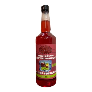 Picture of 73122 Sirop Snow cone 1L  - Punch aux fruits - Bullseye Popcorn
