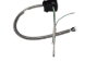Heating element with cables for cauldron