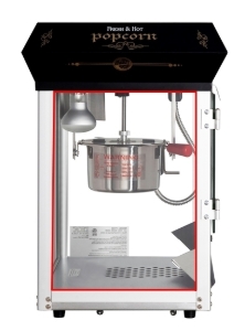 Side glass highlighted on 4oz popcorn machine