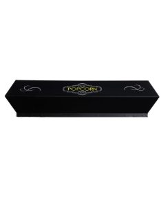 Black machine top for 8oz Oscar popcorn machine